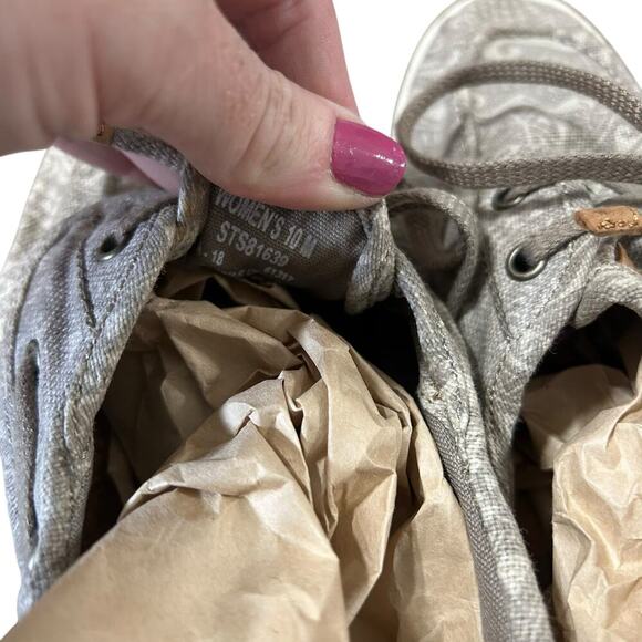 Sperry Lounge Asway 2 Women's Canvas Boat Slip on sneaker shoe 10 - Picture 8 of 10